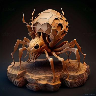 3D model Pheidole crozieri (STL)